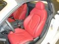 Red Nappa Leather Interior Photo for 2011 Audi R8 #41470735