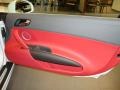 Red Nappa Leather Door Panel Photo for 2011 Audi R8 #41470799