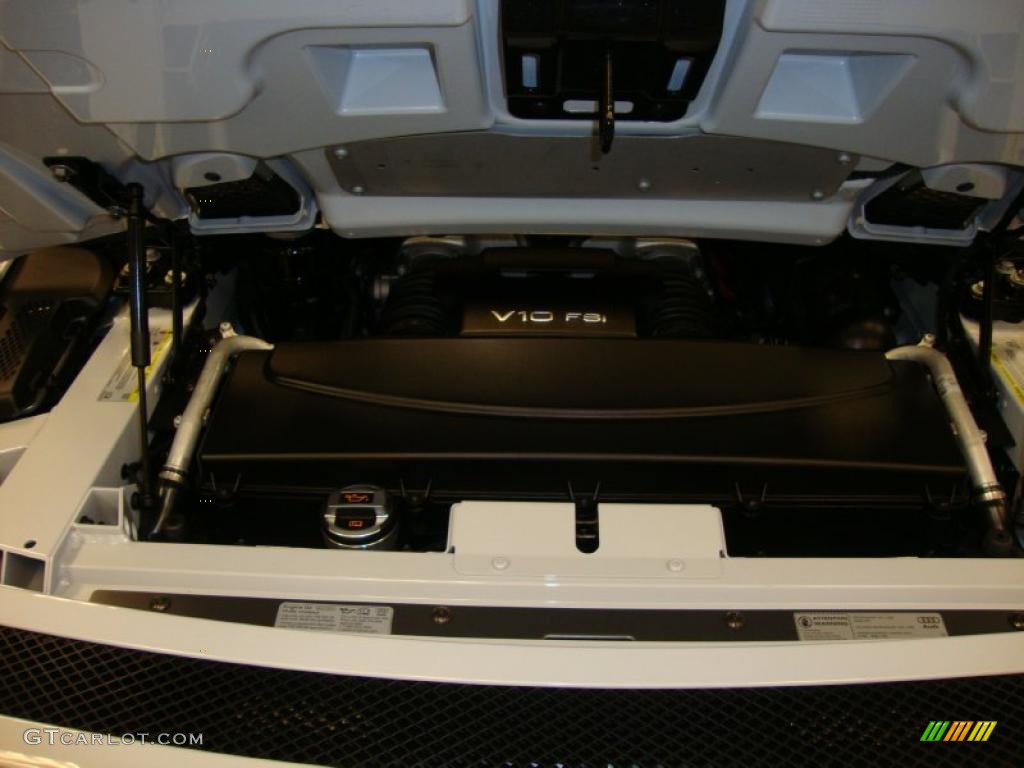 2011 Audi R8 Spyder 5.2 FSI quattro 5.2 Liter FSI DOHC 40-Valve VVT V10 Engine Photo #41471047