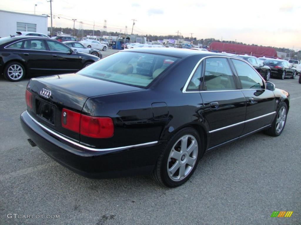 Brilliant Black 2002 Audi S8 4.2 quattro Exterior Photo #41471259