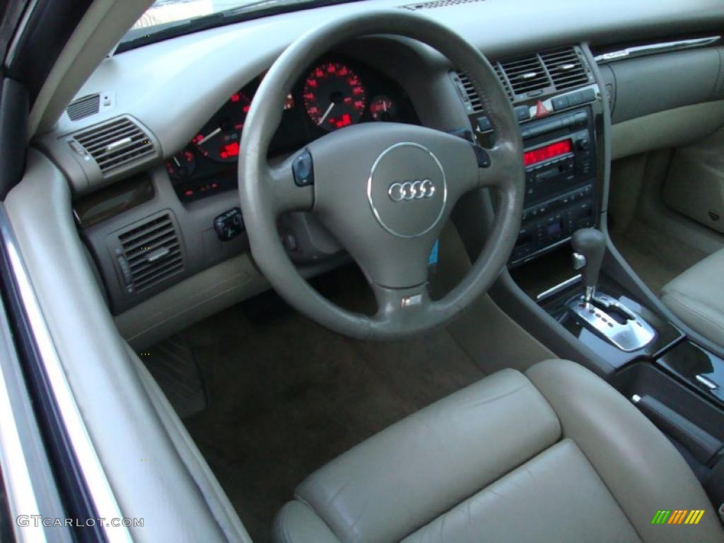 2002 Audi S8 4.2 quattro Ecru Dashboard Photo #41471327