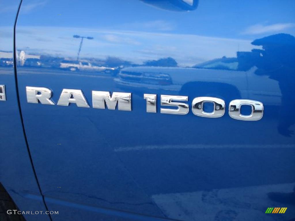 2011 Ram 1500 Sport Quad Cab - Deep Water Blue Pearl / Dark Slate Gray photo #14