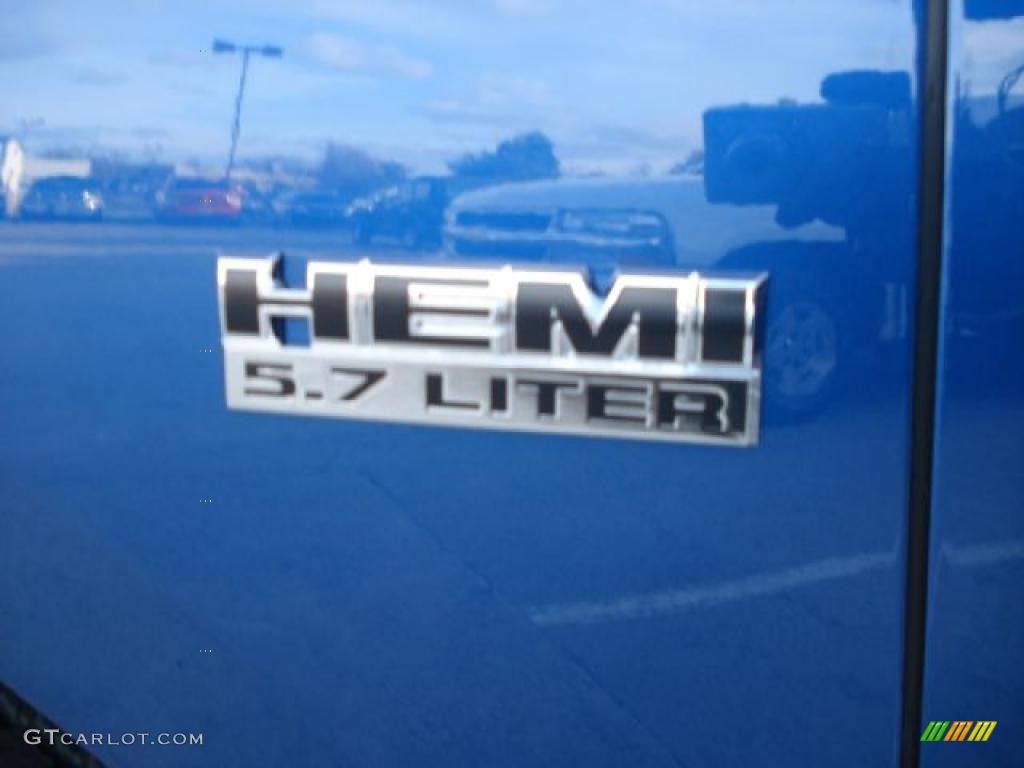 2011 Ram 1500 Sport Quad Cab - Deep Water Blue Pearl / Dark Slate Gray photo #15