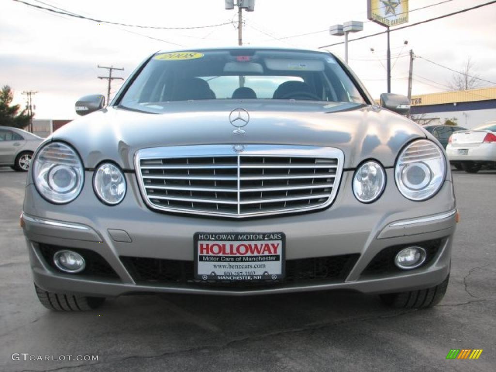 2008 E 350 4Matic Sedan - Pewter Metallic / Black photo #2