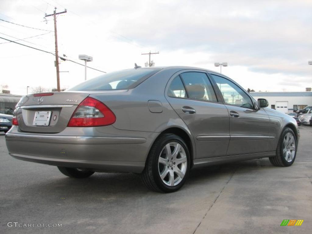 2008 E 350 4Matic Sedan - Pewter Metallic / Black photo #3