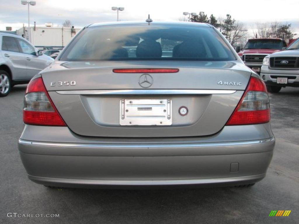 2008 E 350 4Matic Sedan - Pewter Metallic / Black photo #4