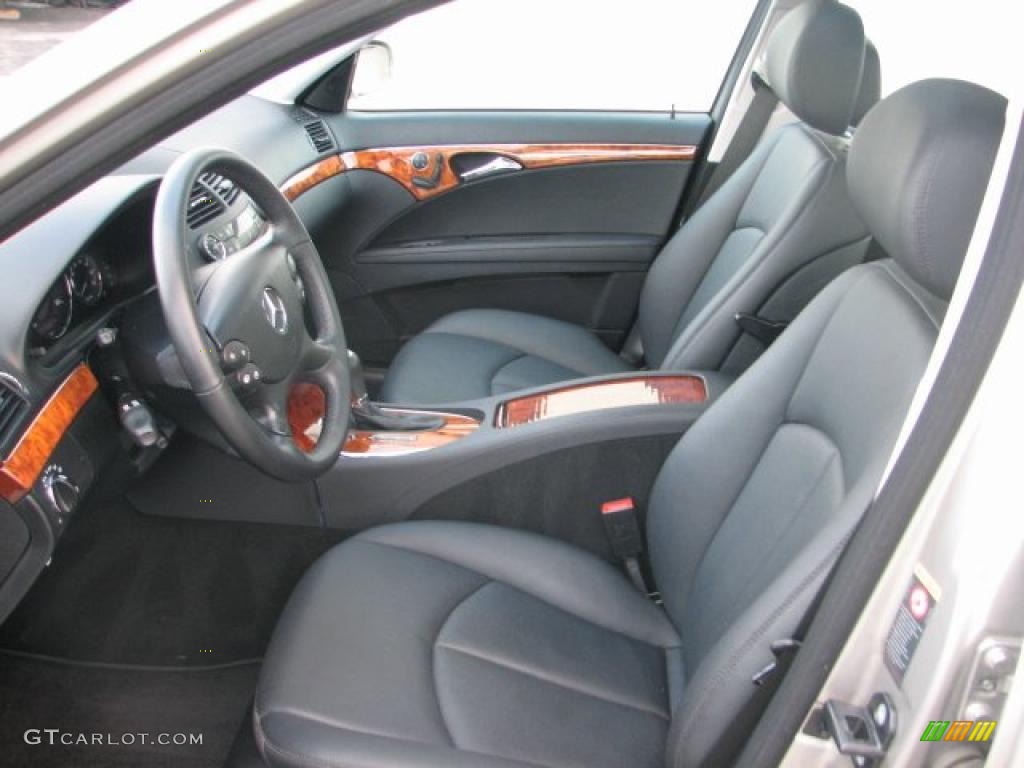 2008 E 350 4Matic Sedan - Pewter Metallic / Black photo #9
