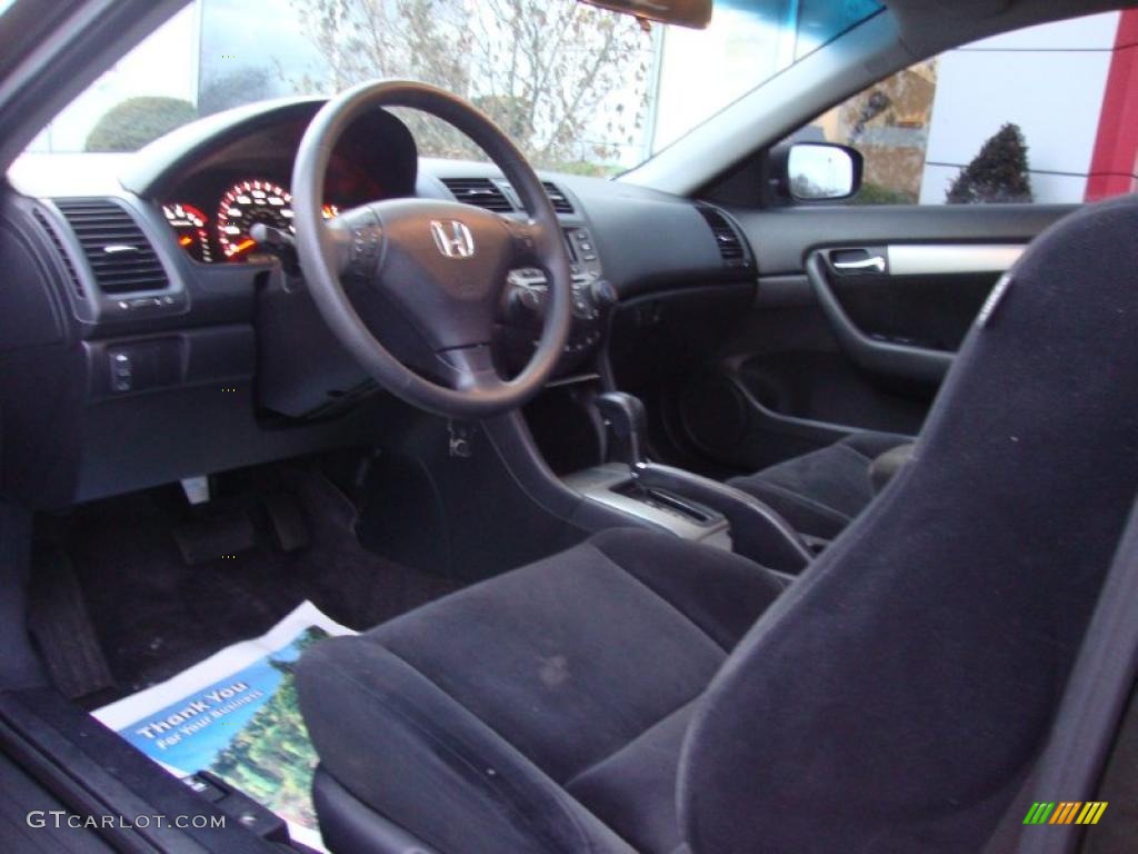 2006 Accord EX Coupe - Nighthawk Black Pearl / Black photo #11