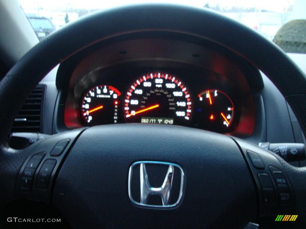 2006 Accord EX Coupe - Nighthawk Black Pearl / Black photo #12