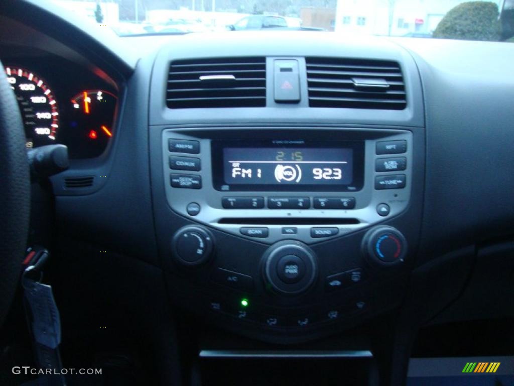 2006 Accord EX Coupe - Nighthawk Black Pearl / Black photo #15