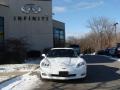 2008 Arctic White Chevrolet Corvette Coupe  photo #2