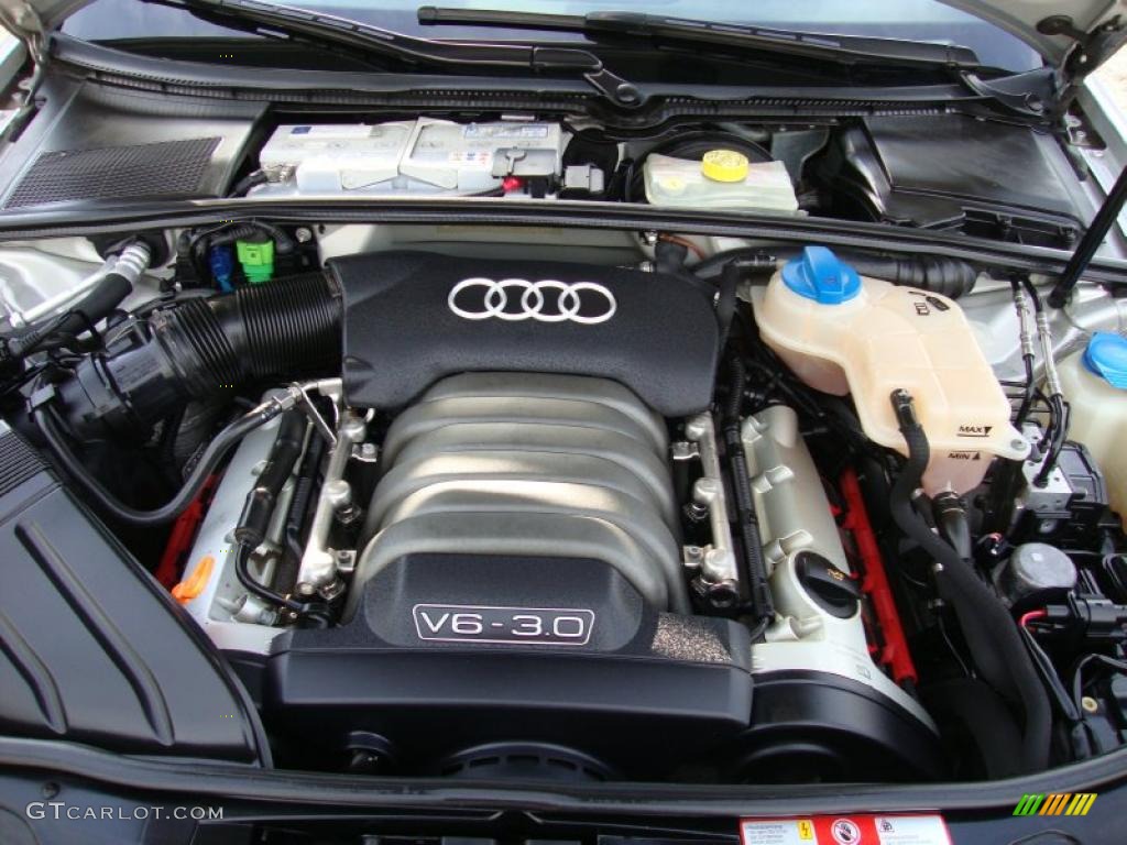 2005 Audi A4 3.0 quattro Sedan 3.0 Liter DOHC 30-Valve V6 Engine Photo #41472435