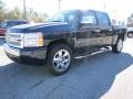 2008 Dark Blue Metallic Chevrolet Silverado 1500 LT Crew Cab  photo #3