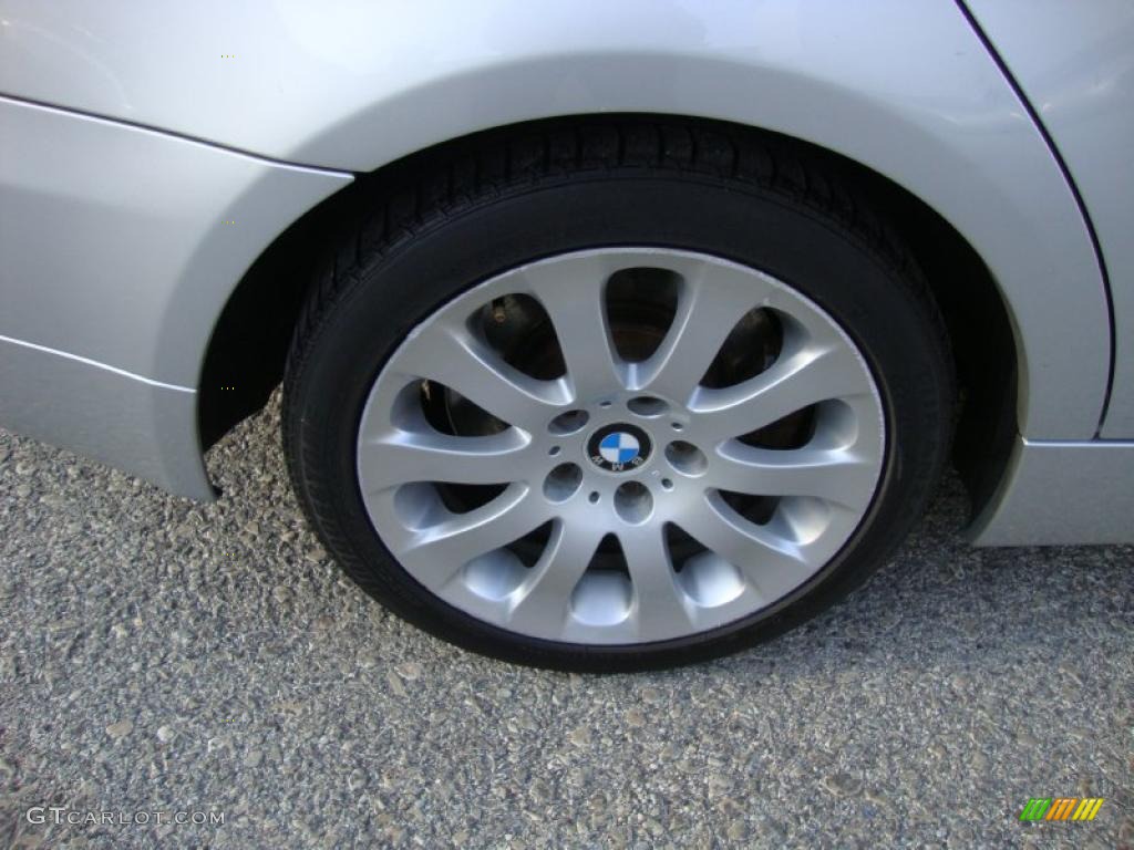 2006 3 Series 330xi Sedan - Titanium Silver Metallic / Black photo #33