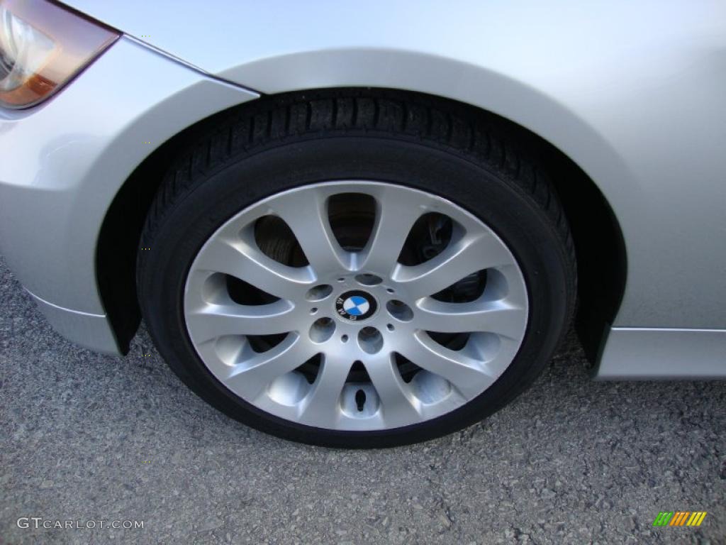 2006 3 Series 330xi Sedan - Titanium Silver Metallic / Black photo #40
