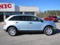 2008 Light Ice Blue Metallic Ford Edge SE  photo #8