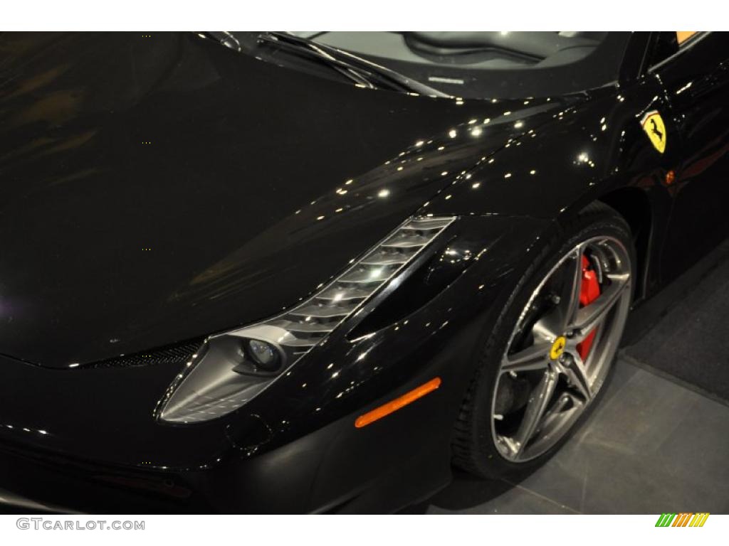 Nero (Black) 2011 Ferrari 458 Italia Exterior Photo #41474779