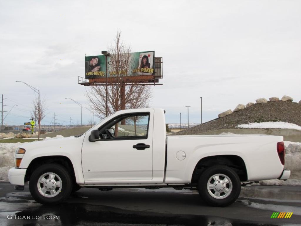 Summit White Chevrolet Colorado