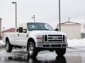 2008 Oxford White Ford F350 Super Duty XLT SuperCab 4x4  photo #2