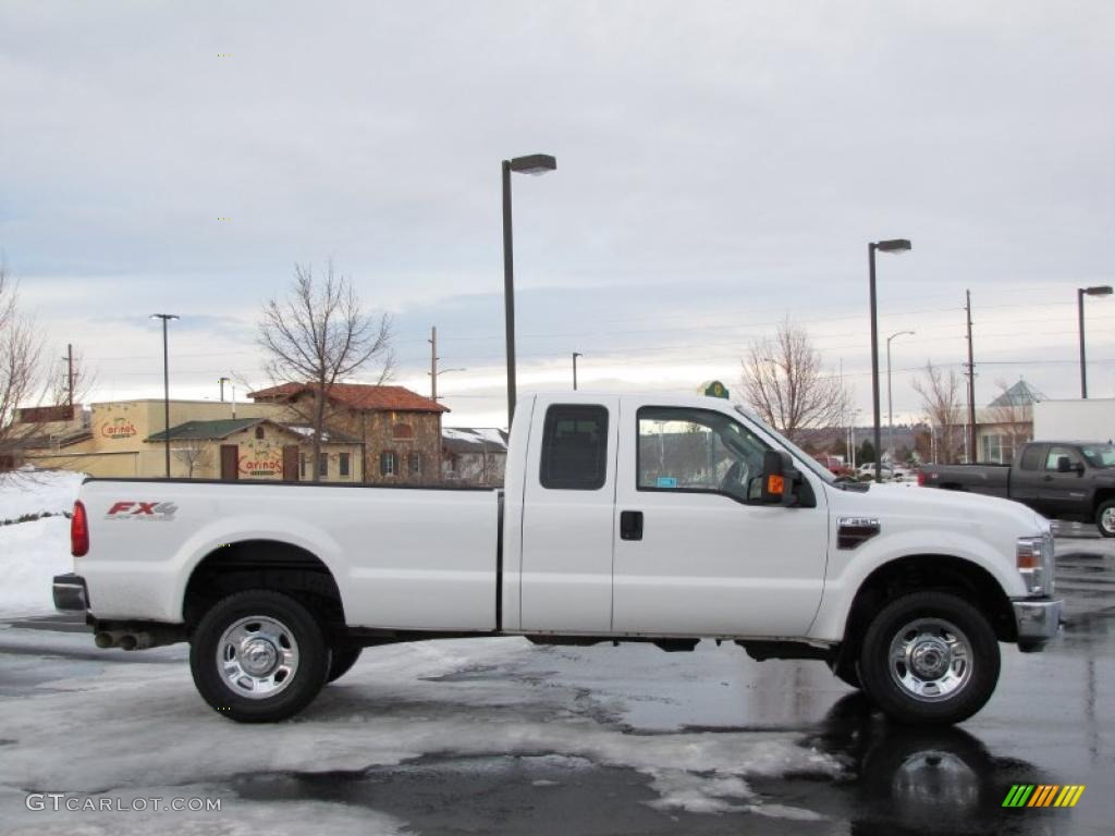 Oxford White 2008 Ford F350 Super Duty XLT SuperCab 4x4 Exterior Photo #41476367