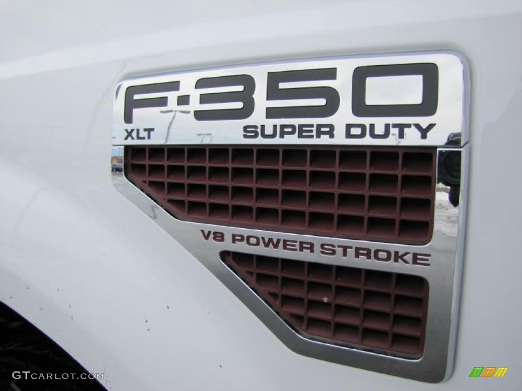 2008 Ford F350 Super Duty XLT SuperCab 4x4 Marks and Logos Photo #41476451