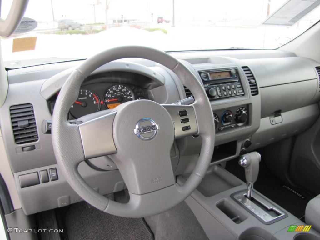 Steel Interior 2007 Nissan Frontier XE King Cab Photo #41476571