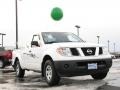 2007 Avalanche White Nissan Frontier XE King Cab  photo #10