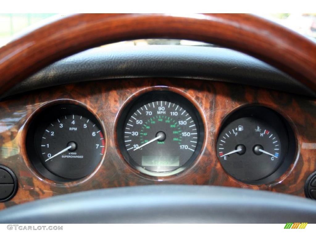 2001 Jaguar XJ XJR Gauges Photo #41477415