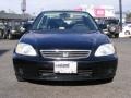 2000 Flamenco Black Pearl Honda Civic LX Sedan  photo #2