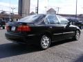 2000 Flamenco Black Pearl Honda Civic LX Sedan  photo #5