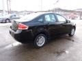 2011 Ebony Black Ford Focus SE Sedan  photo #4