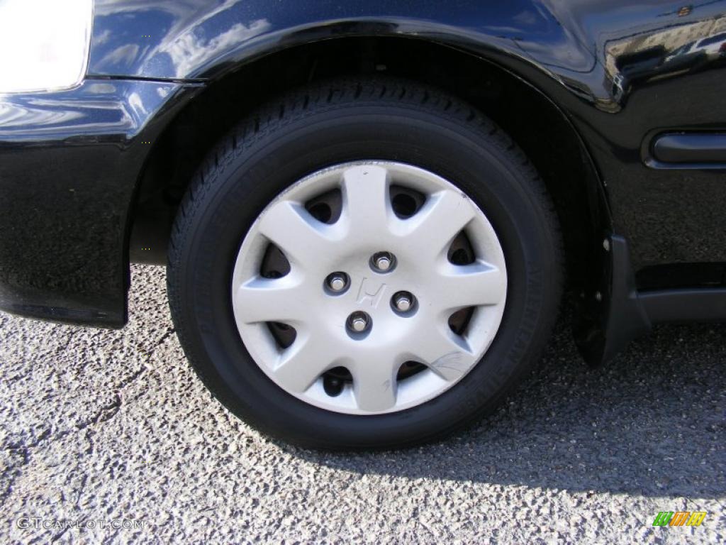 2000 Honda Civic LX Sedan Wheel Photo #41477787