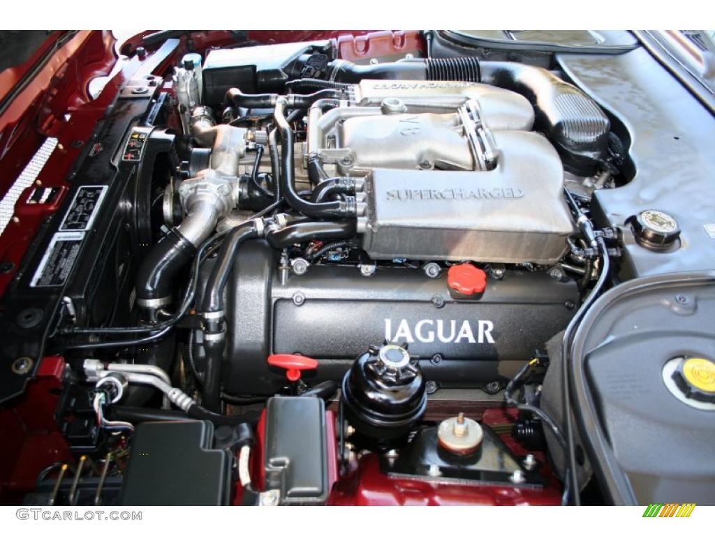 2001 Jaguar XJ XJR 4.0 Liter Supercharged DOHC 32-Valve V8 Engine Photo #41477795
