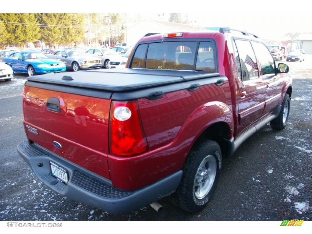 Red Fire 2005 Ford Explorer Sport Trac XLT 4x4 Exterior Photo #41478119