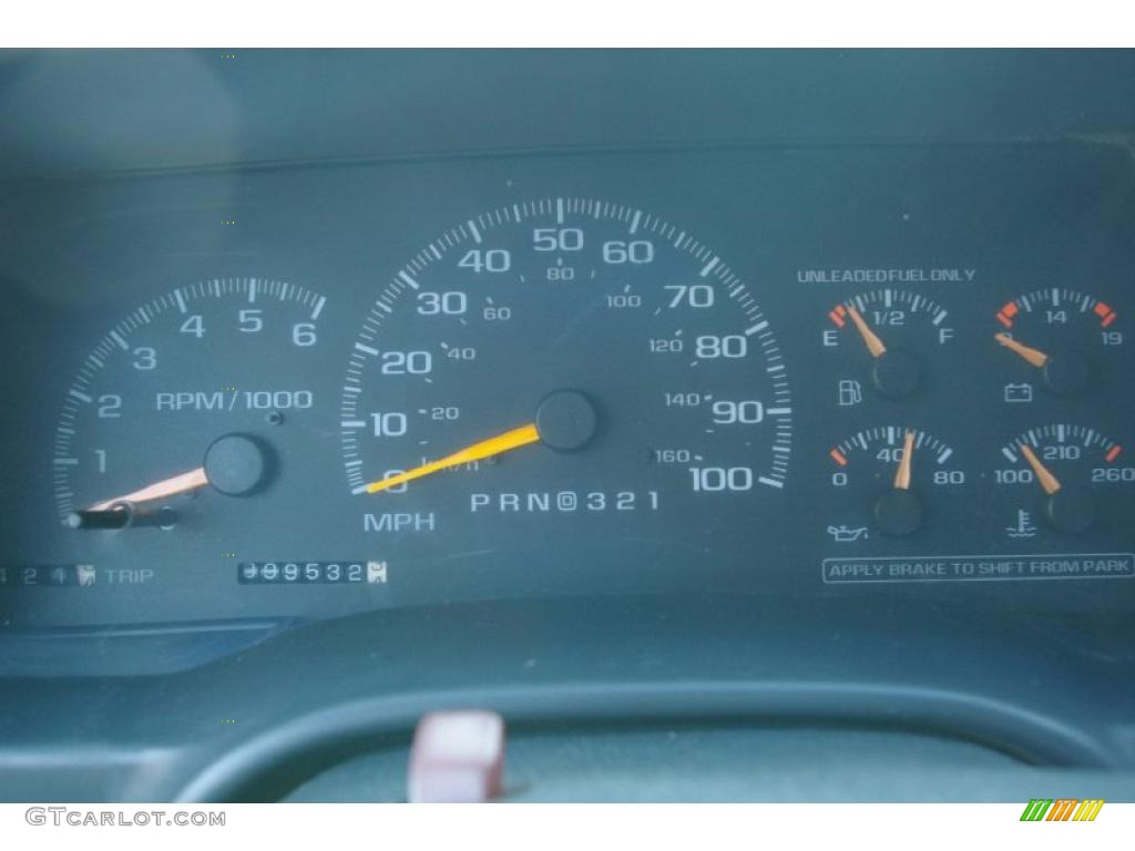 1997 GMC Sierra 3500 SLE Extended Cab 4x4 Dually Gauges Photos