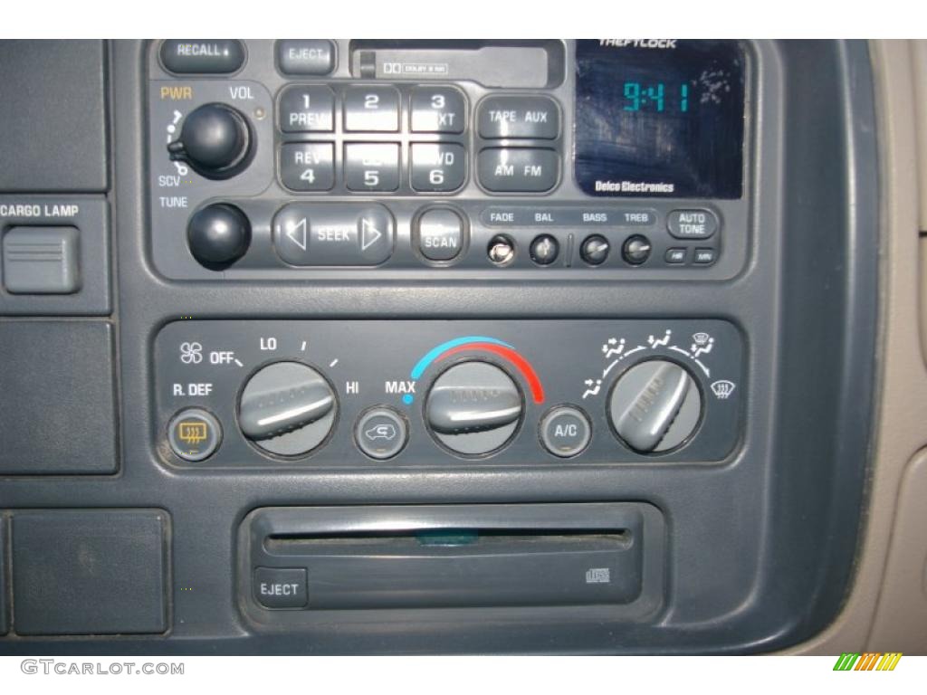 1997 GMC Sierra 3500 SLE Extended Cab 4x4 Dually Controls Photo #41478227