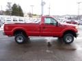 Vermillion Red 2011 Ford F350 Super Duty XL Regular Cab 4x4 Exterior