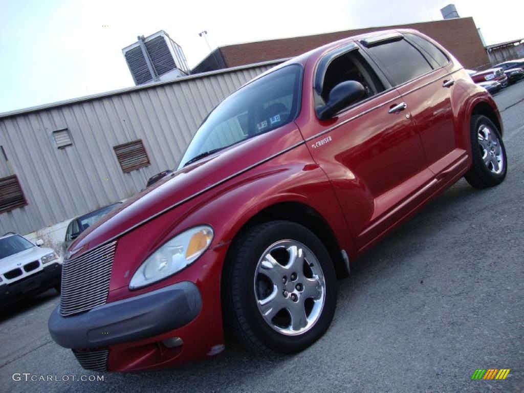 2001 PT Cruiser Touring - Inferno Red Pearl / Gray photo #1