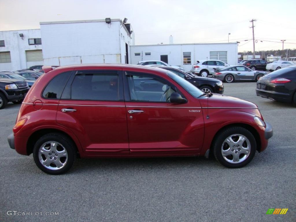 2001 PT Cruiser Touring - Inferno Red Pearl / Gray photo #7