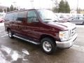 Royal Red Metallic 2010 Ford E Series Van E150 XLT Passenger Exterior