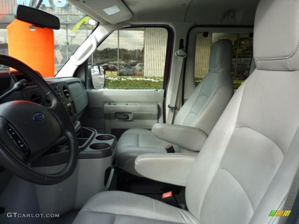 Medium Flint Interior 2010 Ford E Series Van E150 XLT Passenger Photo #41479311