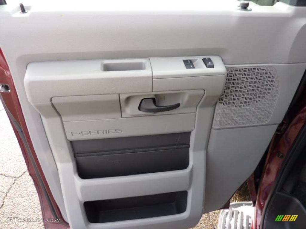 2010 Ford E Series Van E150 XLT Passenger Medium Flint Door Panel Photo #41479347