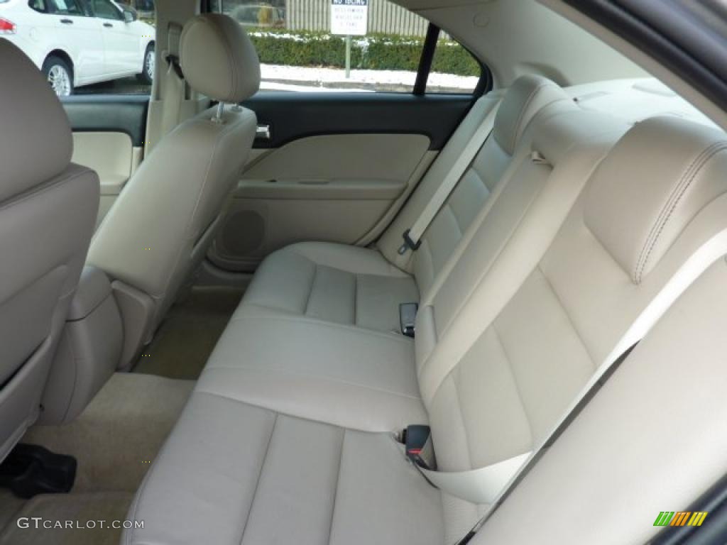 Medium Light Stone Interior 2008 Ford Fusion SEL V6 AWD Photo #41480003