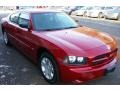 2006 Inferno Red Crystal Pearl Dodge Charger SE  photo #12