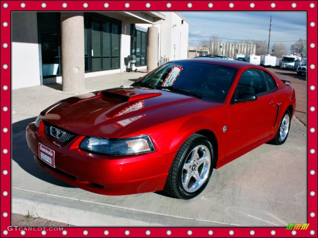 2004 Mustang GT Coupe - Redfire Metallic / Dark Charcoal photo #1