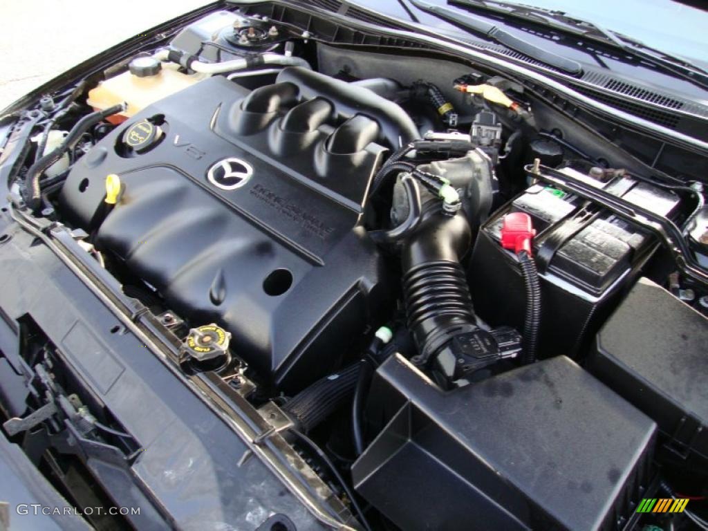 2005 Mazda MAZDA6 s Sport Hatchback 3.0 Liter DOHC 24 Valve VVT V6 Engine Photo #41480319