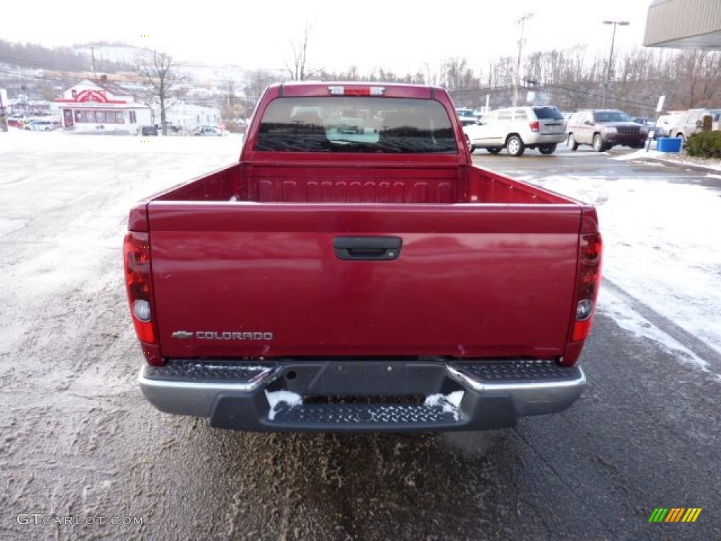 2006 Colorado Extended Cab - Cherry Red Metallic / Medium Pewter photo #3
