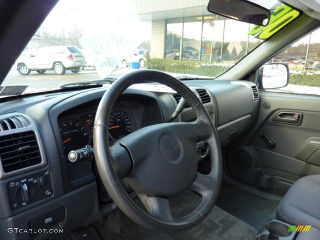 2006 Colorado Extended Cab - Cherry Red Metallic / Medium Pewter photo #11