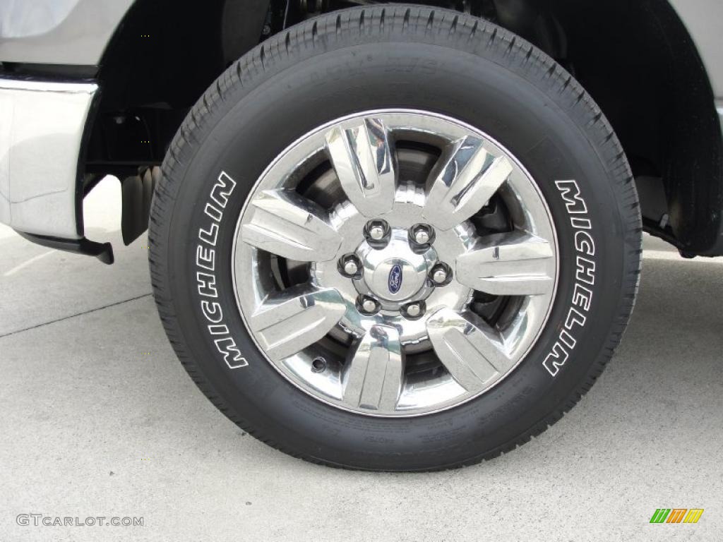 2010 F150 XLT SuperCrew - Sterling Grey Metallic / Medium Stone photo #10