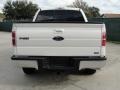 White Platinum Metallic Tri Coat - F150 Lariat SuperCrew Photo No. 4